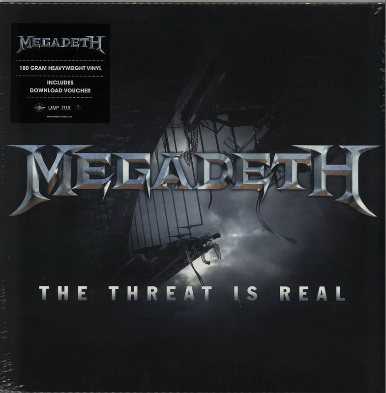 Megadeth The Threat Is Real - 180gm - Sealed UK 12" vinyl