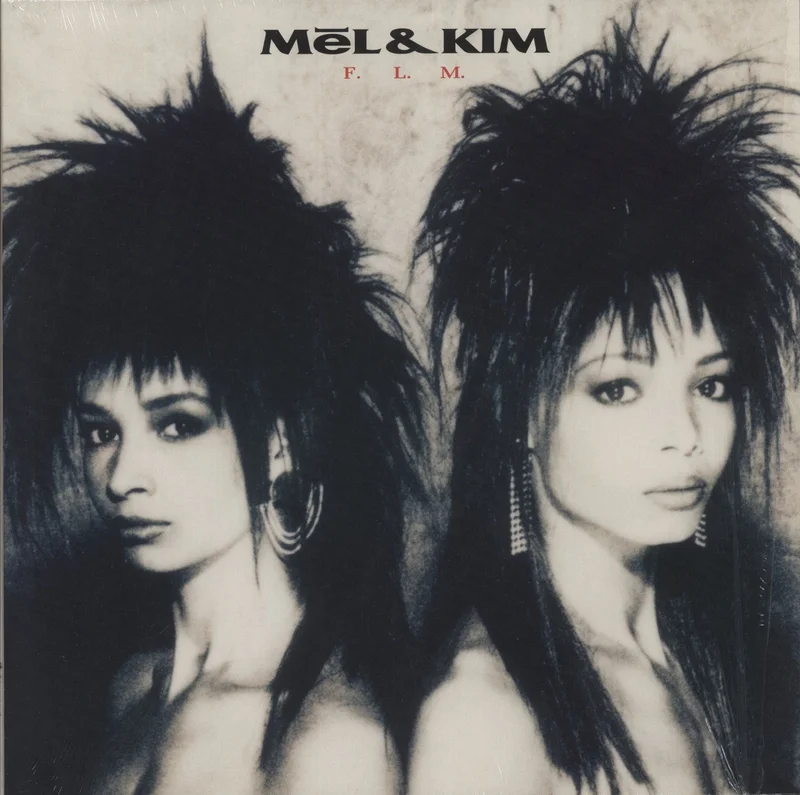 Mel & Kim F.L.M. - Ochre Vinyl + Portrait Print UK Vinyl LP