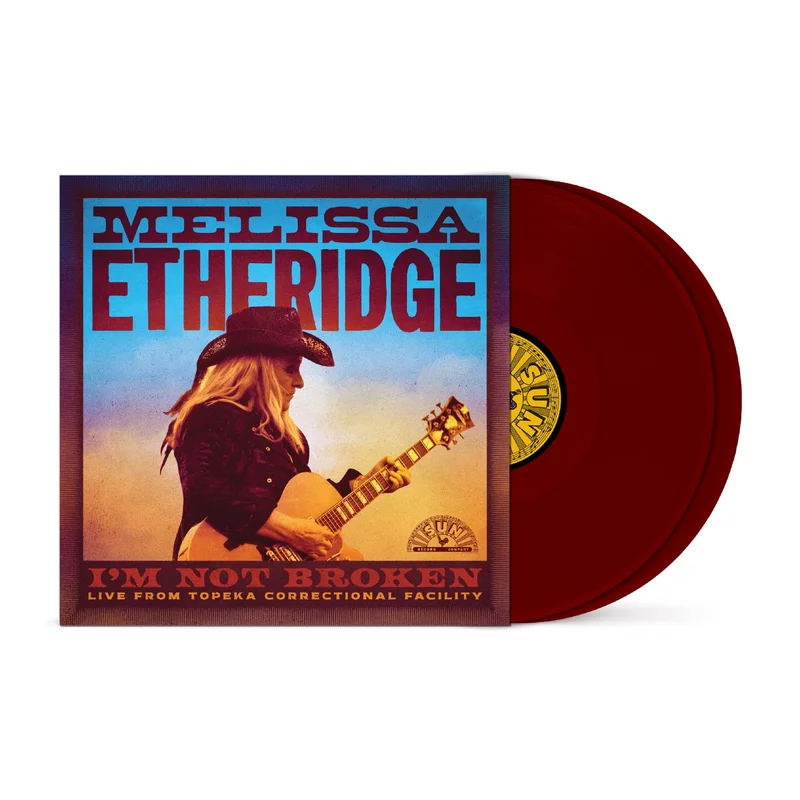 Melissa Etheridge - Im Not Broken (Live From Topeka Correctional Facility) Maroon Vinyl 2 LP