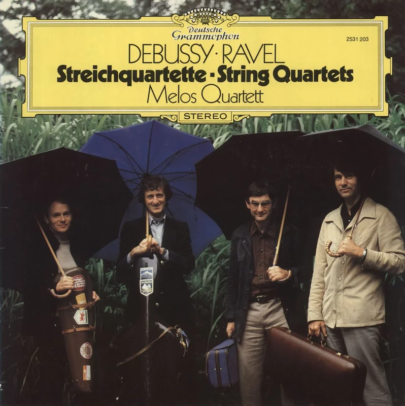 Melos Quartett Debussy / Ravel: String Quartets German Vinyl LP