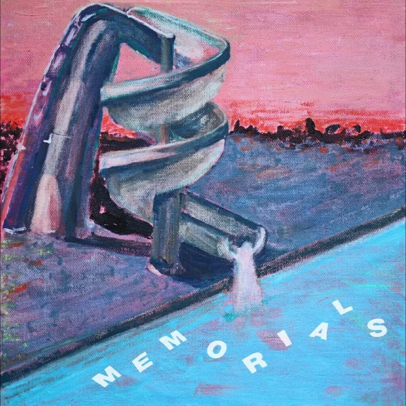 Memorials - Memorial Waterslides (Blue) [Colored Vinyl] [Download Included]