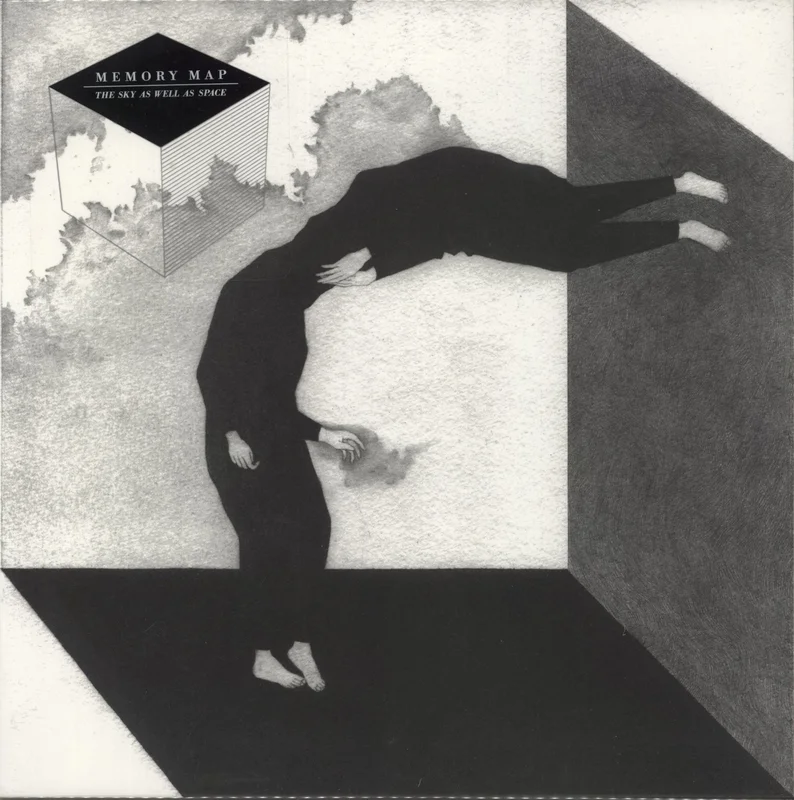 Memory Map The Sky As Well As Space - Black Splatter On Clear Vinyl US Vinyl LP
