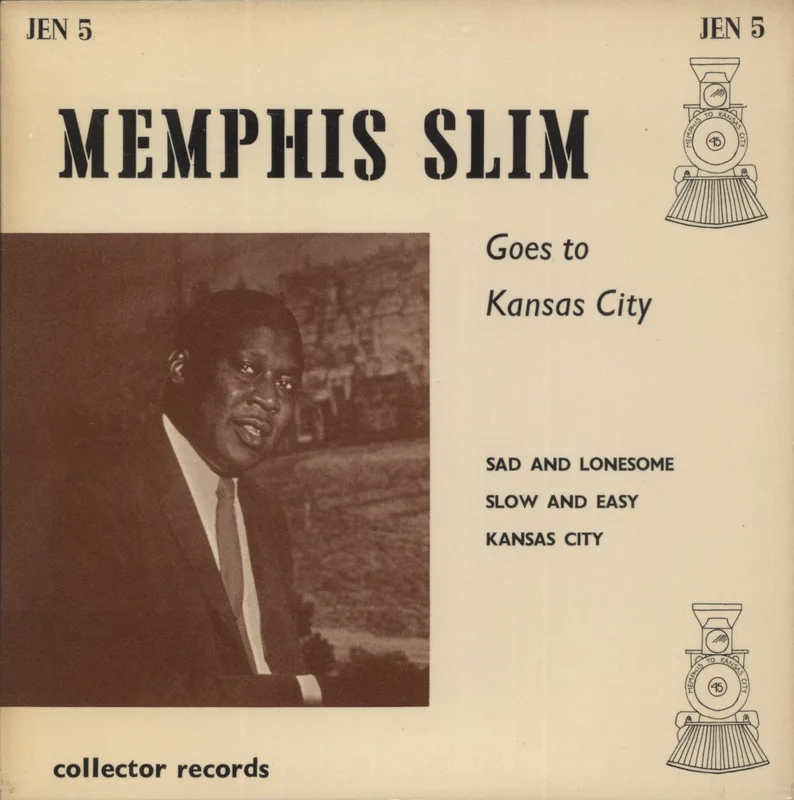 Memphis Slim Goes To Kansas City UK 7" vinyl
