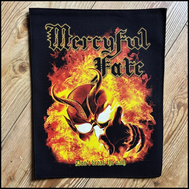 MERCYFUL FATE: official DON'T BREAK THE OATH large back patch