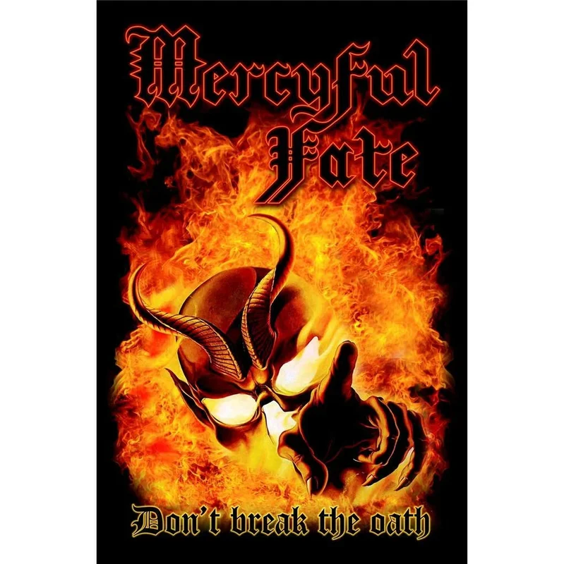MERCYFUL FATE: official DON'T BREAK THE OATH large flag / textile poster