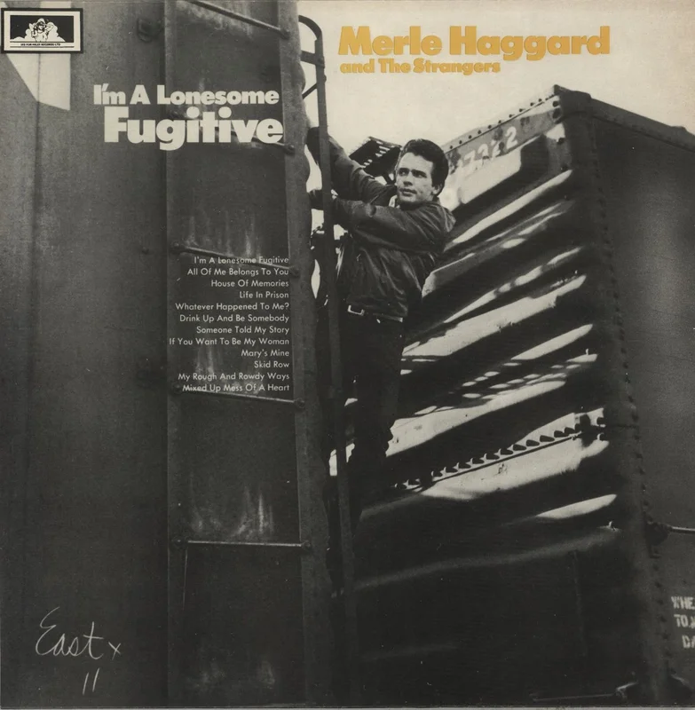 Merle Haggard I'm A Lonesome Fugitive UK Vinyl LP