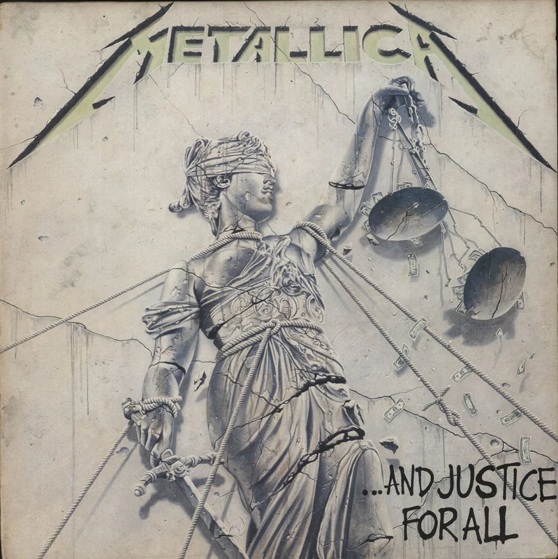 Metallica ...And Justice For All - VG UK 2-LP vinyl set