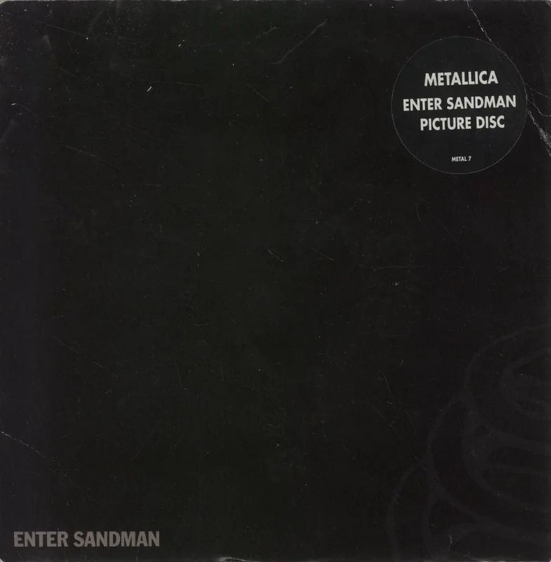 Metallica Enter Sandman - VG UK 7" picture disc