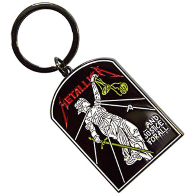 Metallica Justice For All Keychain