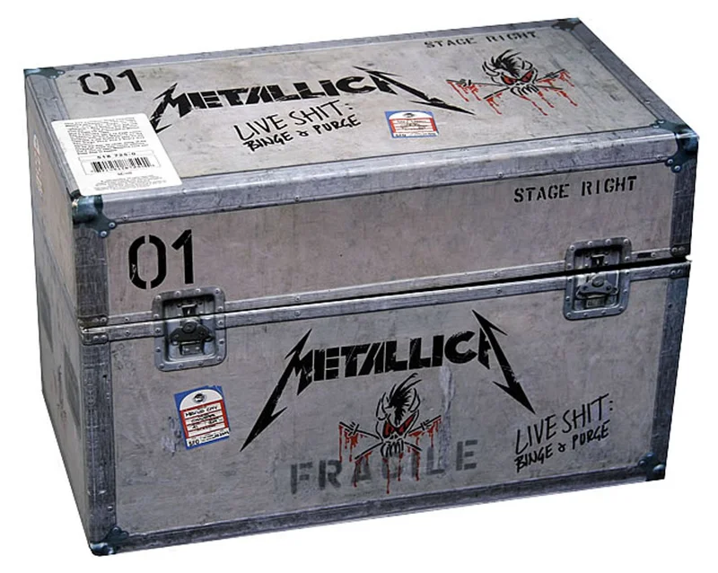 Metallica Live Shit: Binge & Purge - complete UK Box set