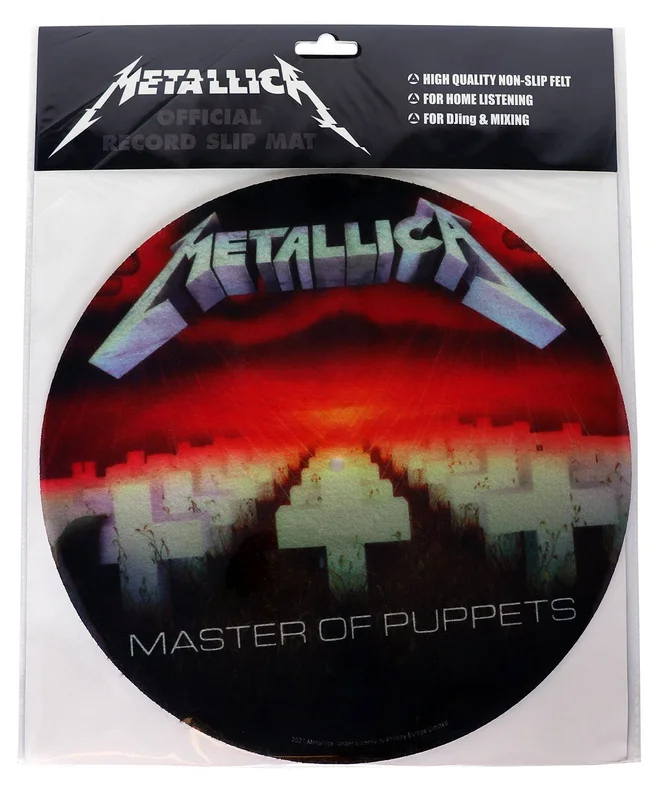 Metallica Master Of Puppets Record Slipmat