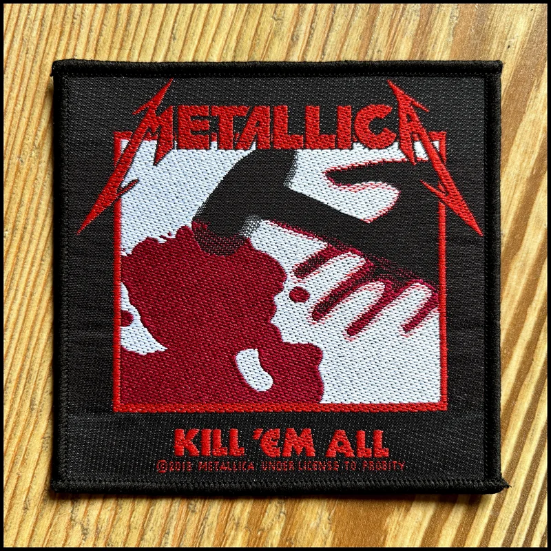 METALLICA: official KILL EM ALL patch