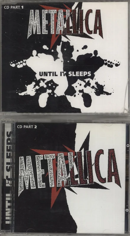 Metallica Until It Sleeps UK 2-CD single set