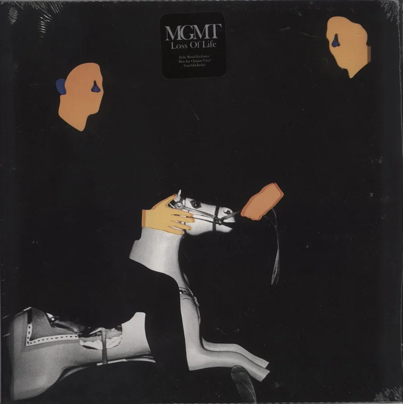 MGMT Loss Of Life - Blue Jay Opaque Vinyl - Sealed UK Vinyl LP