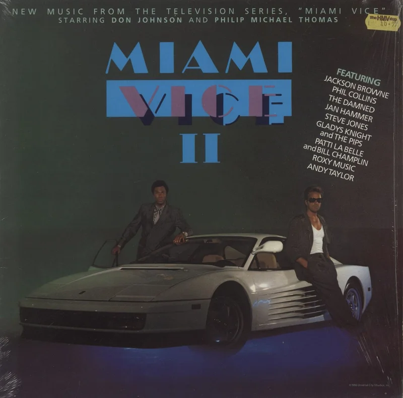 Miami Vice Miami Vice II - shrink UK Vinyl LP