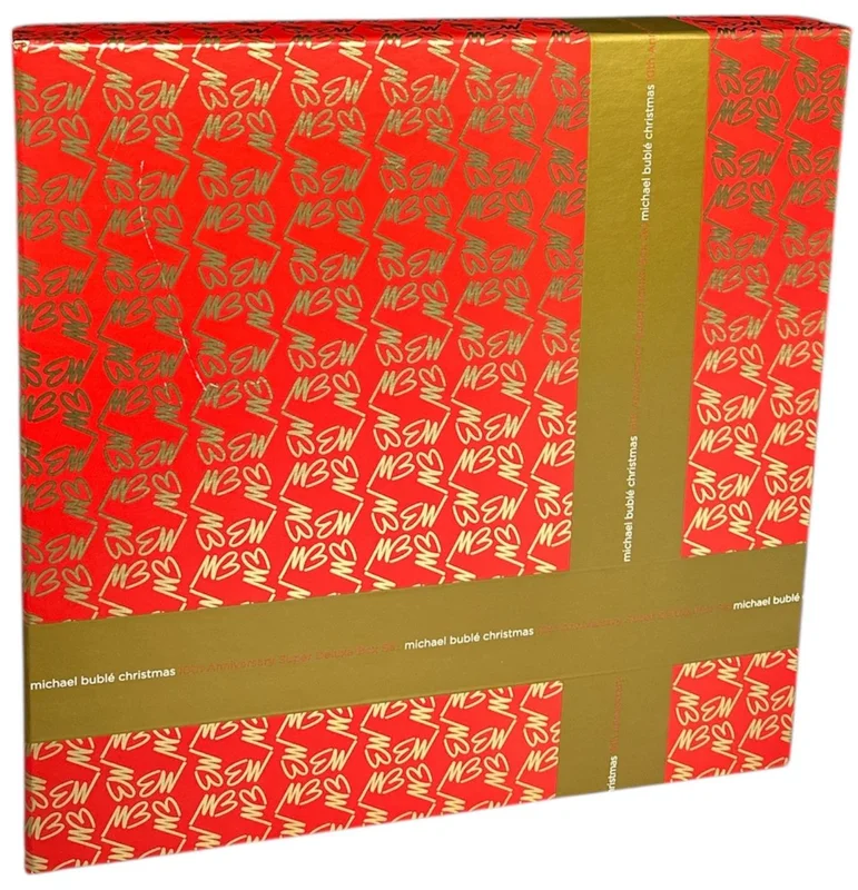 Michael Buble Christmas - 10th Anniversary Super Deluxe Box + Autographed Print UK Vinyl box set