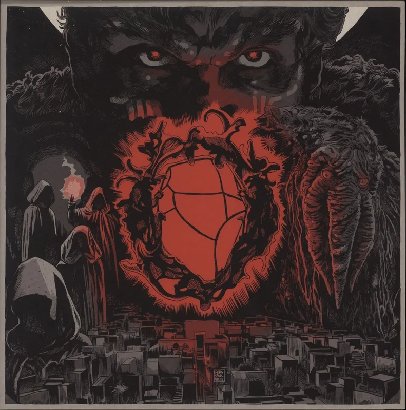 Michael Giacchino Marvel Studios' Werewolf By Night [Original Soundtrack] - 180 Gram Orange Splatter Vinyl US Vinyl LP