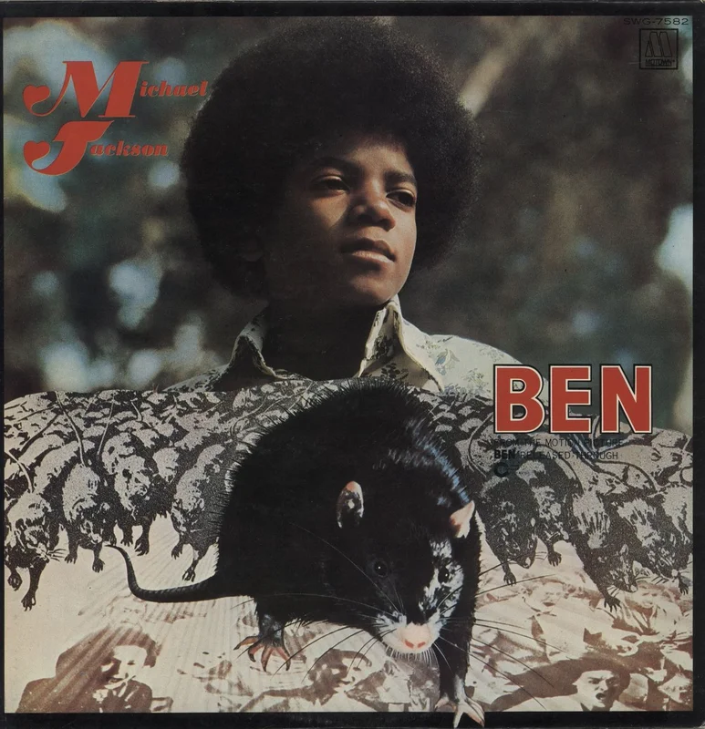 Michael Jackson Ben Japanese Promo Vinyl LP
