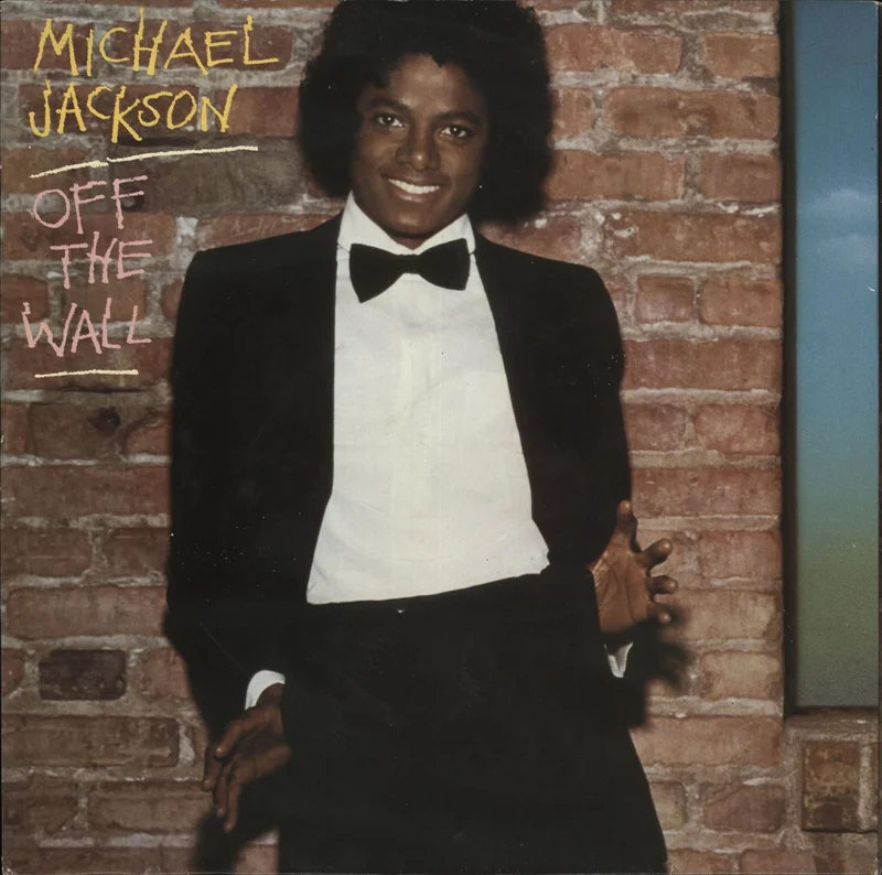 Michael Jackson Off The Wall - Gold Promo Stamped Sleeve UK Vinyl LP