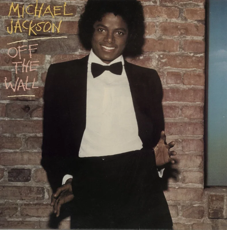 Michael Jackson Off The Wall - orange label - EX UK Vinyl LP