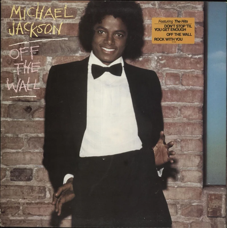 Michael Jackson Off The Wall - Square Stickered Picture Sleeve Dutch Vinyl LP