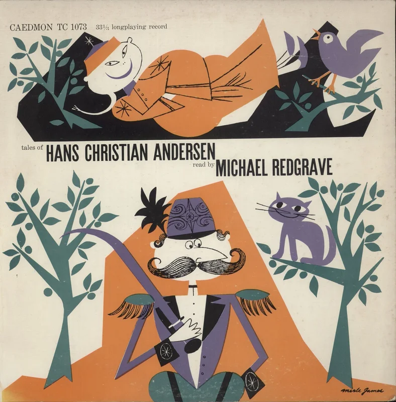 Michael Redgrave Tales Of Hans Christian Andersen Read By Michael Redgrave US Vinyl LP