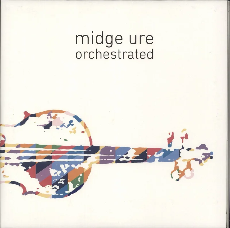 Midge Ure Orchestrated - Clear Vinyl UK 2-LP vinyl set