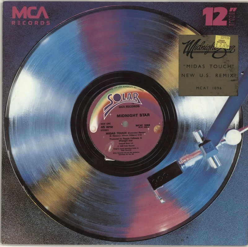 Midnight Star Midas Touch UK 12" vinyl