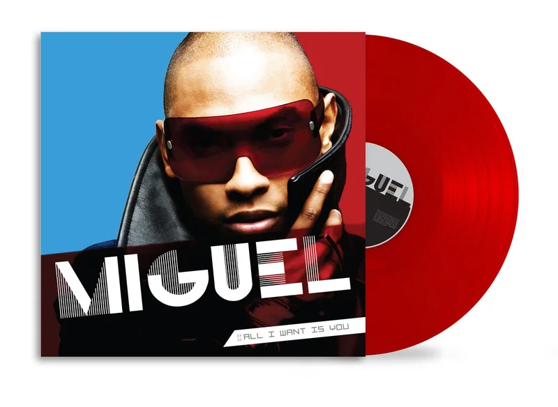 Miguel All I Want Is You - Red Opaque Vinyl - Sealed UK Vinyl LP