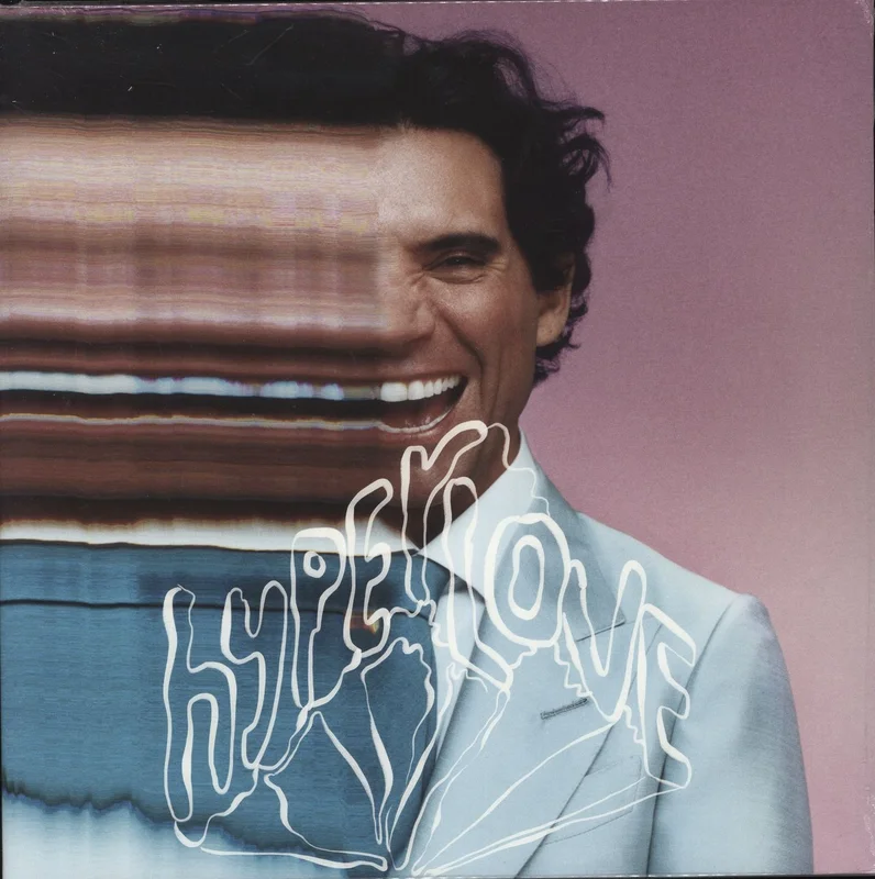 Mika Hyperlove - Blue/White Marbled Vinyl + Autographed Art Card - Sealed UK Vinyl LP