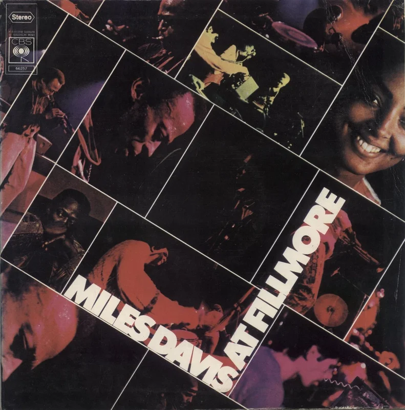 Miles Davis At Fillmore - VG Italian 2-LP vinyl set