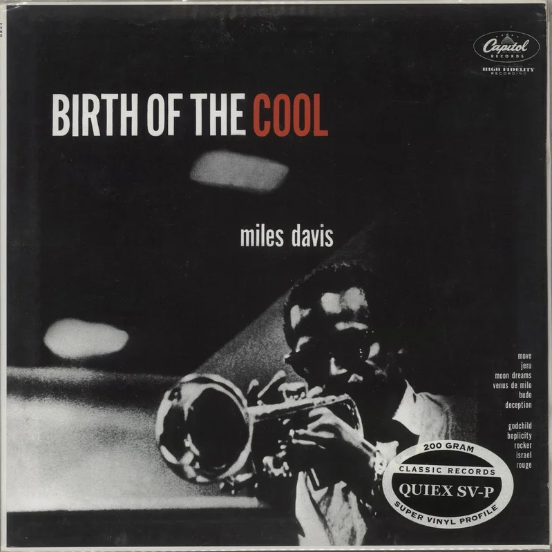 Miles Davis Birth Of The Cool US Vinyl LP