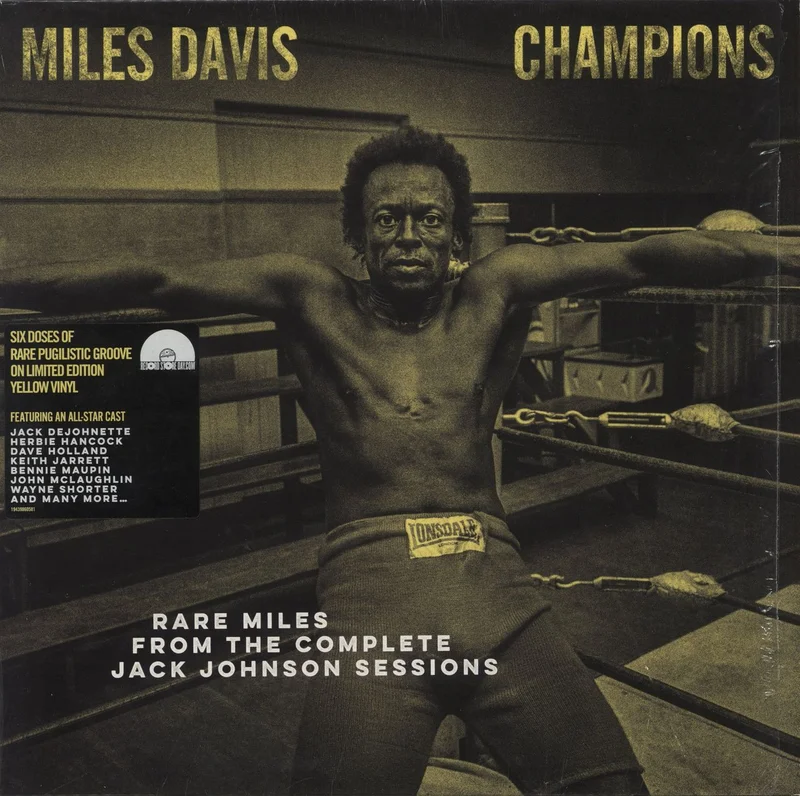 Miles Davis Champions - Yellow Vinyl - RSD 2021 - Shrink with Sticker UK Vinyl LP