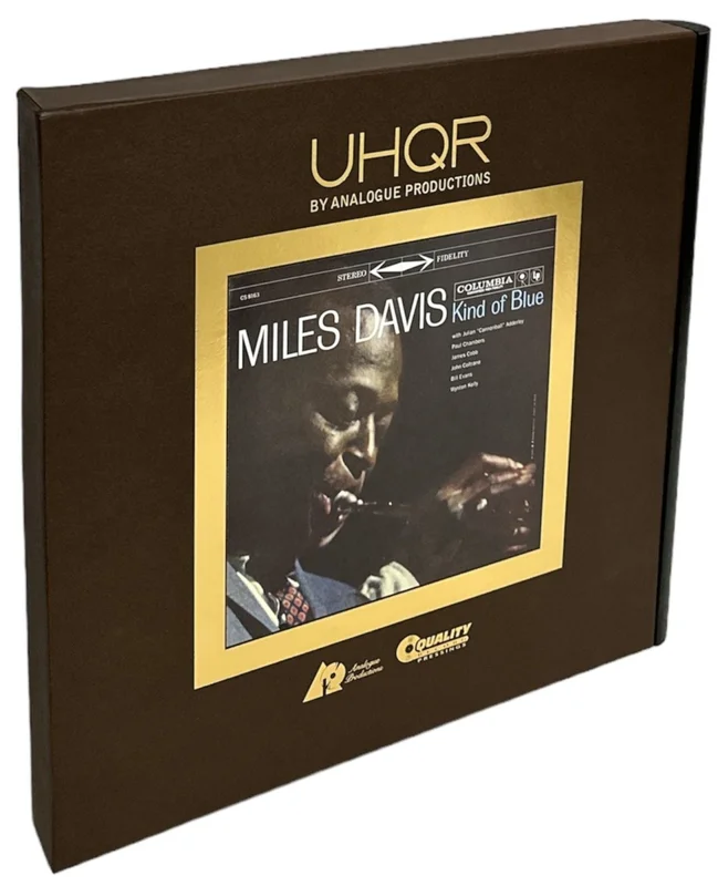 Miles Davis Kind Of Blue - UHQR Clarity Vinyl 33RPM - Hand Pressed US Vinyl LP