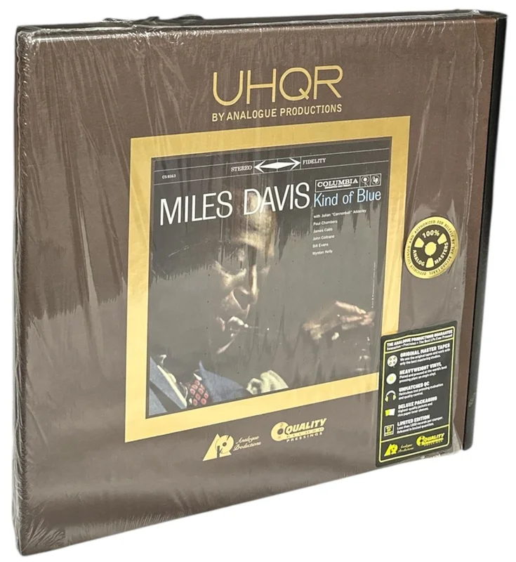 Miles Davis Kind Of Blue - UHQR Clarity Vinyl 45RPM US 2-LP vinyl set