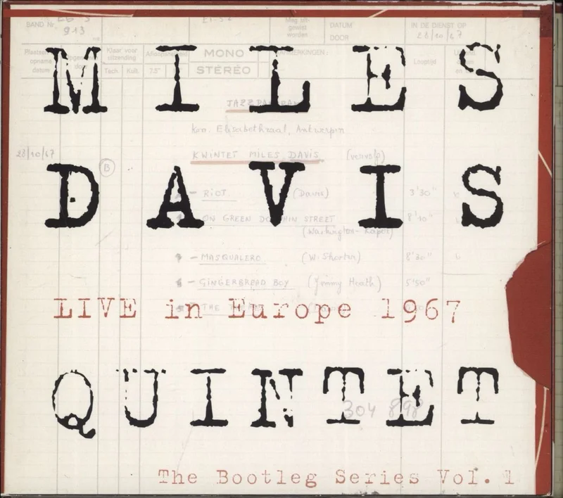 Miles Davis Live In Europe 1967 (The Bootleg Series Vol. 1) UK 4-CD set