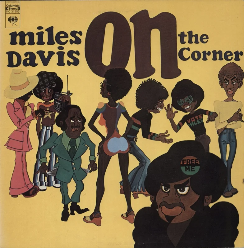 Miles Davis On The Corner Canadian Vinyl LP