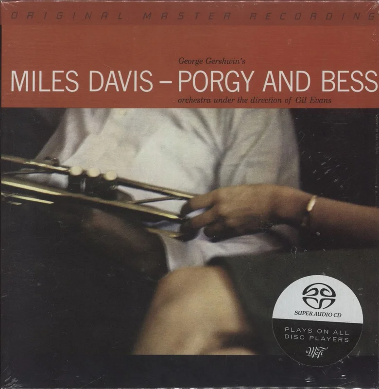 Miles Davis Porgy And Bess - stickered shrink US Super audio CD