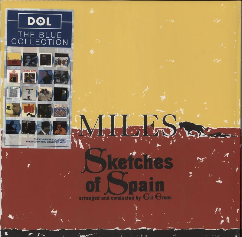 Miles Davis Sketches Of Spain - 180gm Blue Vinyl UK Vinyl LP