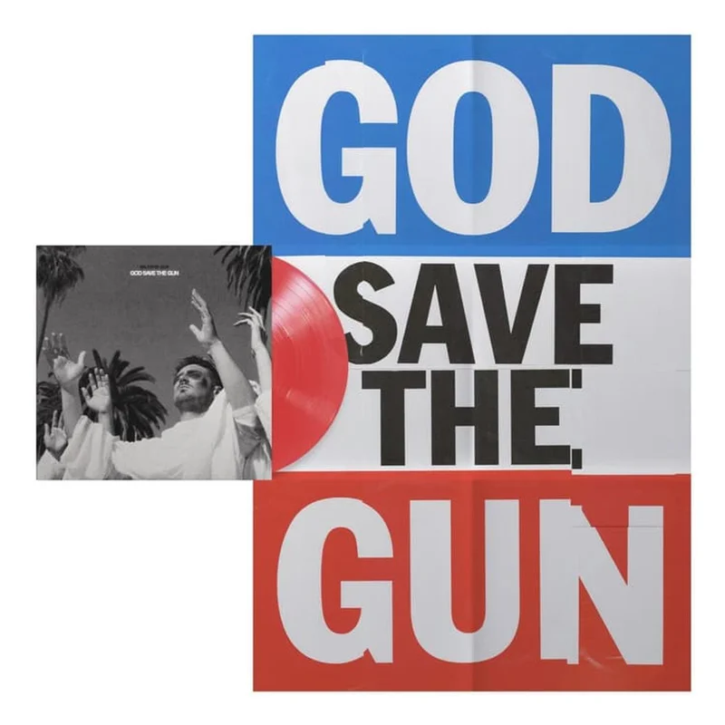 Militarie Gun God Save The Gun - Indie Exclusive - Red Vinyl - Sealed UK Vinyl LP