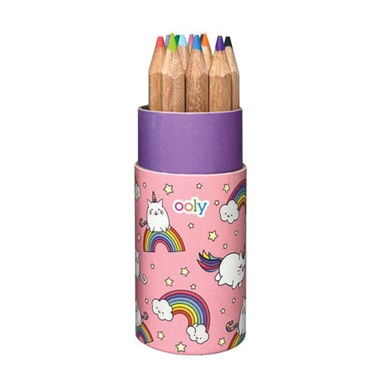 Mini Colored Pencil Set w/ Sharpener