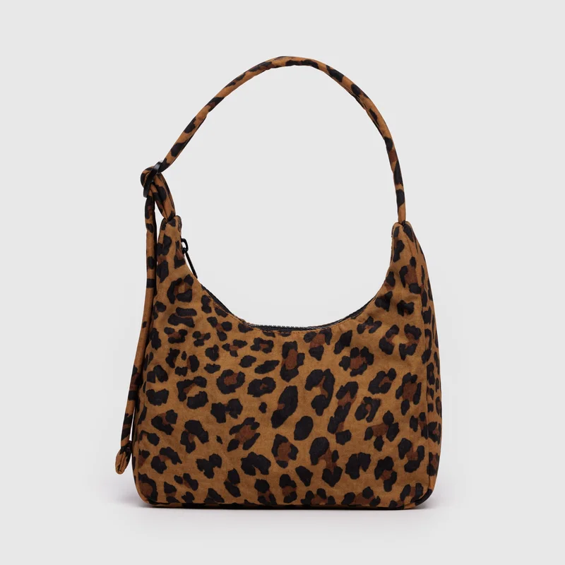 Mini Nylon Shoulder Bag Green Juice