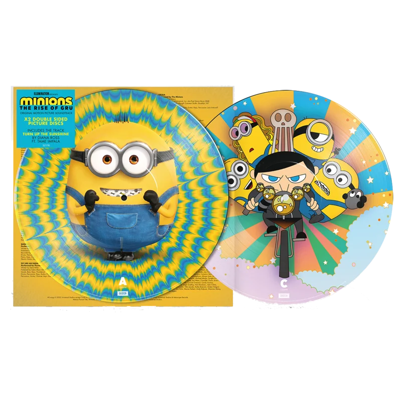 Minions - The Rise Of Gru: Limited Picture Disc Vinyl LP