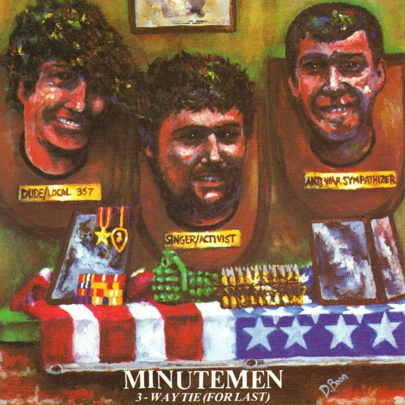 Minutemen - 3-Way Tie For Last- 12" inch vinyl record
