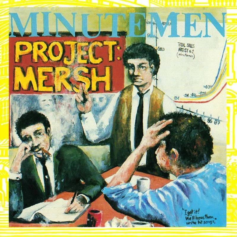 Minutemen - Project:  Mersh- 12" inch vinyl record