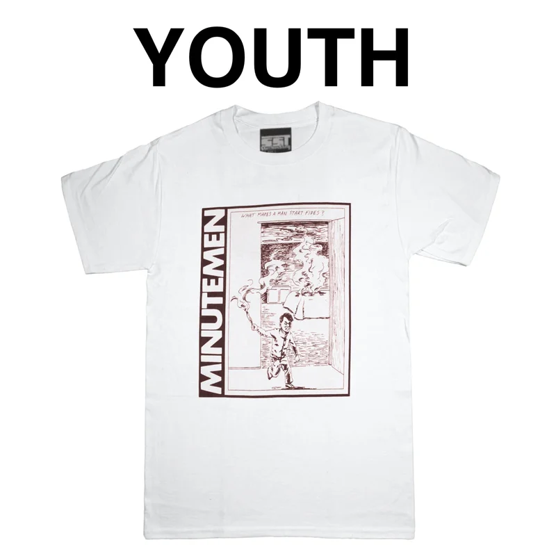 Minutemen - What Makes A Man Start Fires Youth T-Shirt