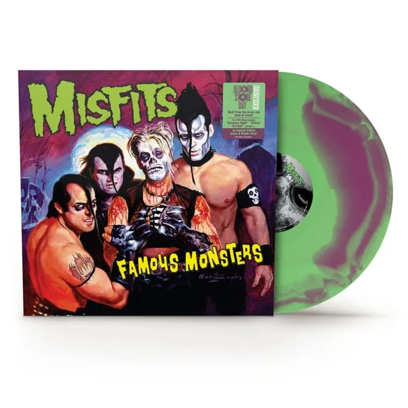 Misfits Famous Monsters - RSD 2026 - Green & Purple Vinyl - Sealed UK Vinyl LP
