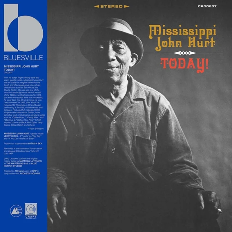 Mississippi John Hurt Today! (Bluesville Acoustic Sound Series)