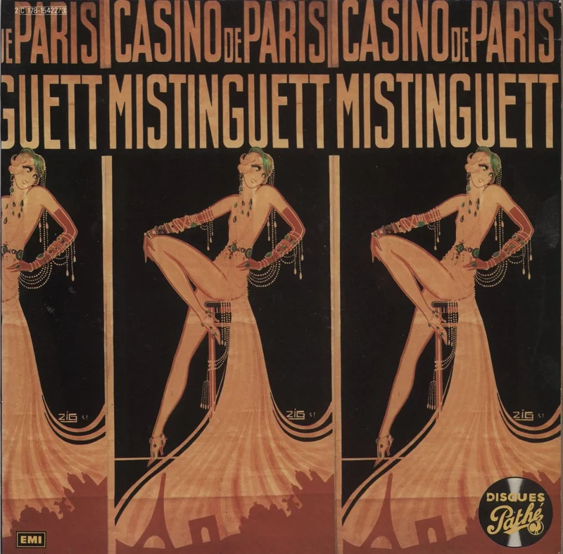 Mistinguett Mistinguett French 2-LP vinyl set