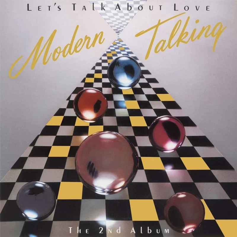 Modern Talking Let's Talk About Love - 180 Gram Red Vinyl UK Vinyl LP